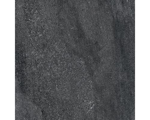 Tmavosivá podlahová dlaždica s kamennou štruktúrou