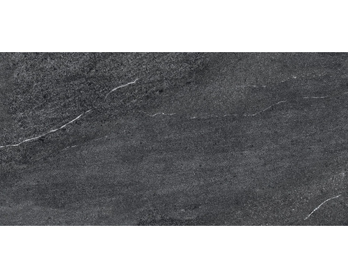 Tmavá kamenina dlaždica s matným povrchom