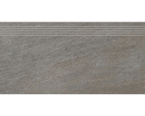 Schodová dlaždica s drážkami