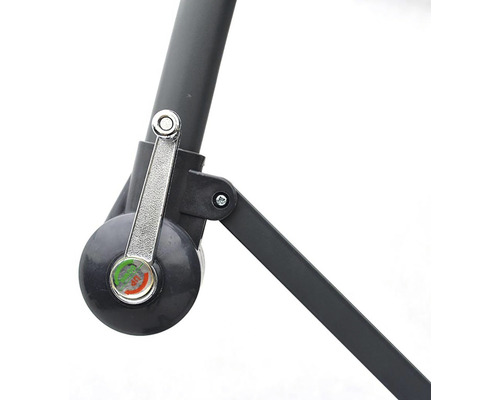 Detailný pohľad na kľukový mechanizmus pre slnečník