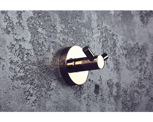 Dvojitý nástenný hák na pripevnenie na stenu