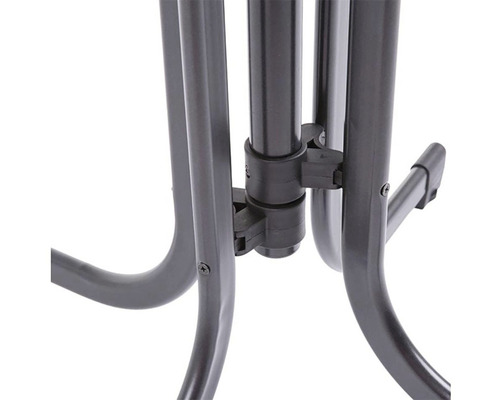 Detail uchytenia nôh skladacieho stola