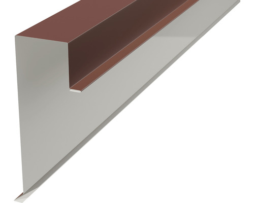 Strešný okrajový profil z kovu