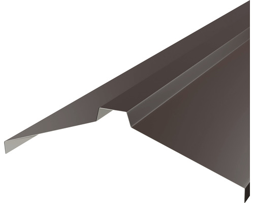 Strešný okrajový profil z kovu