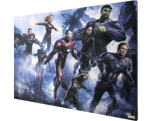 Plátno Avengers s rôznymi postavami