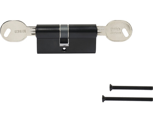 Europrofilový valček s dvoma kľúčmi a skrutkami