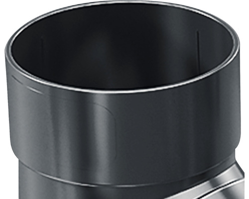 Detailný záber čierneho dymovodu