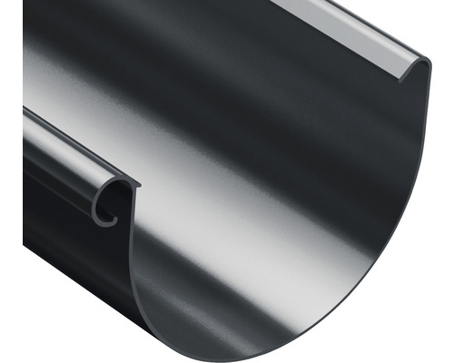 Kovový odkvap, polkruhový tvar