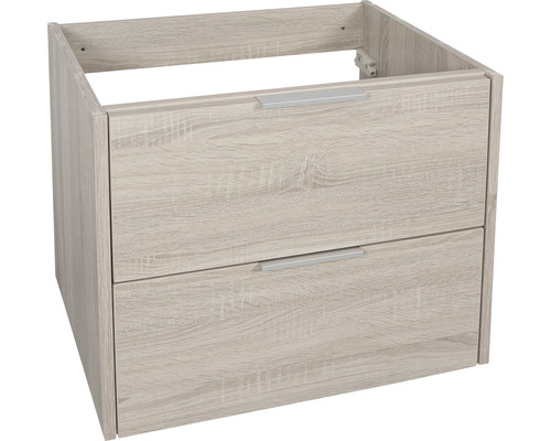 Skrinka pod umývadlo s dvoma zásuvkami