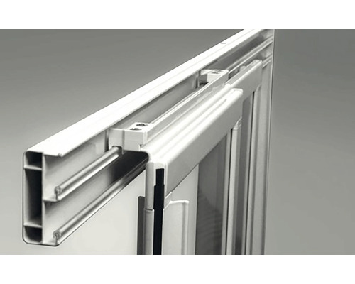 Detail posuvného dverového systému pre nábytok