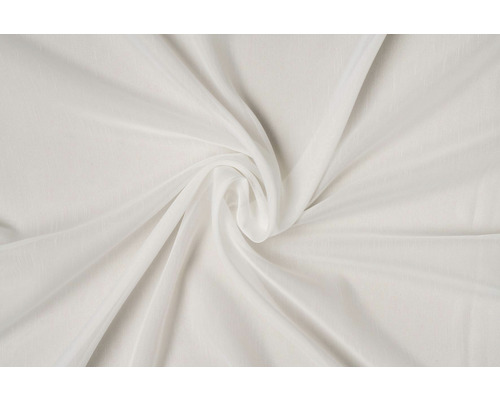 Mäkko splývavá, svetlá záclonová látka z ľahko priehľadného materiálu.