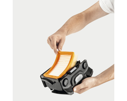 Vzduchový filter pre záhradné náradie sa vkladá ručne