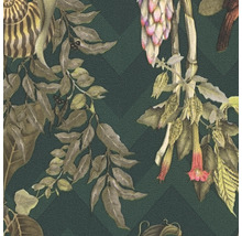 Tapeta s motívmi listov a rastlín