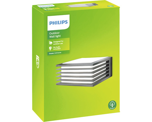 Balenie vonkajšieho nástenného svietidla Philips