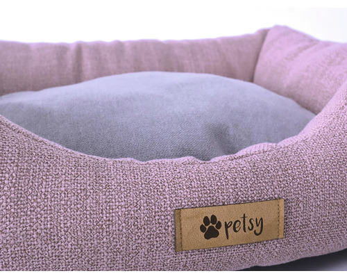 Pelech pre domáce zvieratá s vankúšom a logom Petsy