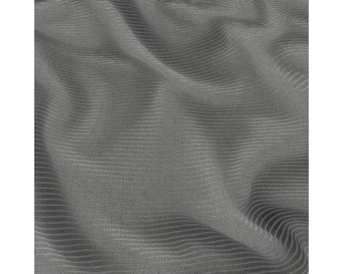 Sivá dekoračná látka s pruhovaným vzorom