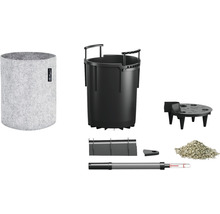 Sada kvetináčov s plsteným kvetináčom, vložkou a príslušenstvom