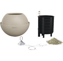 Kompletná súprava kvetináča Lechuza Puccini so zavlažovacím systémom, hnojivom a ukazovateľom hladiny vody