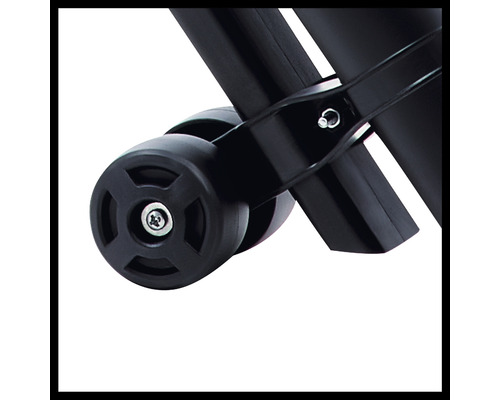 Detailný záber sady koliesok s upevnením