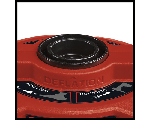 Detail vzduchovej pumpy s funkciou vypúšťania