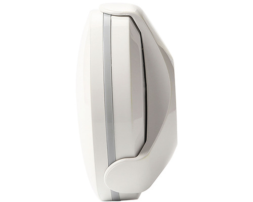 Biele plastové nástenné svietidlo