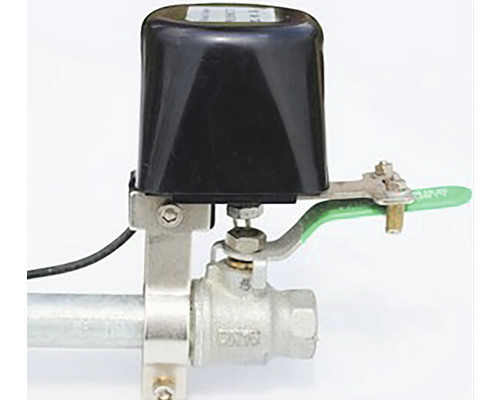 Automatické riadenie prívodu vody s guľovým ventilom