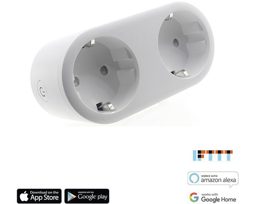 Adaptér zásuvky s dvomi zásuvkami