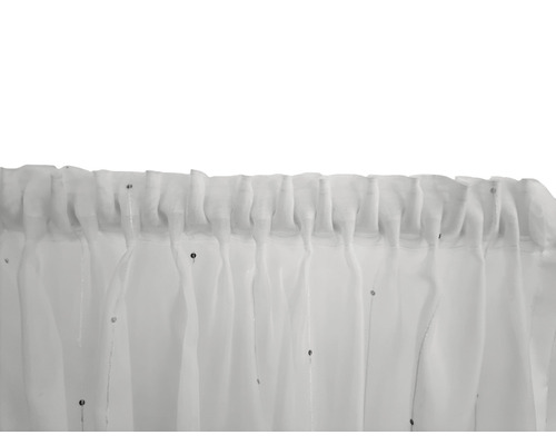 Záclona z voálu s riasiacou páskou