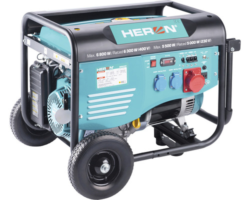 Elektrocentrála Heron s kolieskami