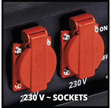 Dve zásuvky 230 V