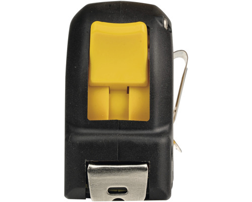 Zvinovací meter s klipom na opasok a aretačným tlačidlom