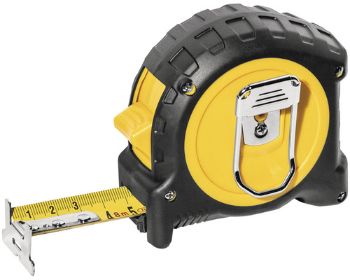 Zvinovací meter s dĺžkou 8 metrov
