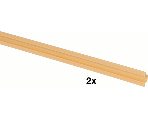 Dva plastové profily