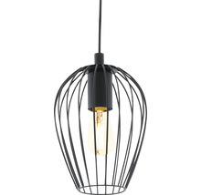 Závesná lampa s drôteným pletivom a svetelným zdrojom
