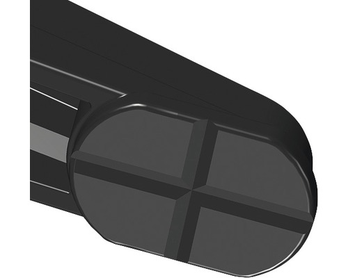 Detailný záber čiernej krížovej skrutky