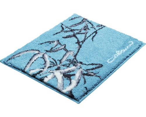 Obdĺžnikový koberec s rastlinným vzorom