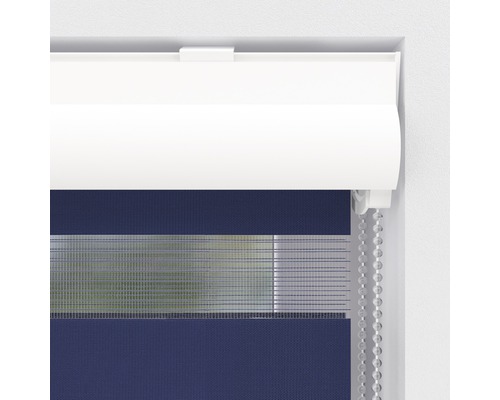 Detail dvojitej rolety s retiazkovým pohonom na dekoráciu okien