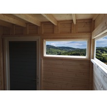 Drevený záhradný domček Cubo 3 prírodný 337x234 cm-thumb-18