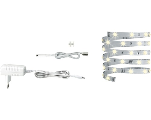 LED pásik Paulmann 70428 YourLED ECO Basisset 3 m teplá biela LED páska sada s napájacím zdrojom, káble a konektory