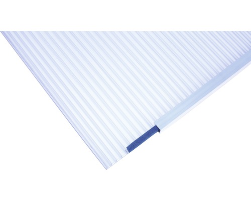 Plastová svetelná doska s pripojovacím profilom