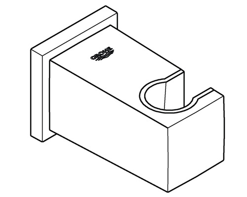 Držiak sprchy Grohe na montáž na stenu