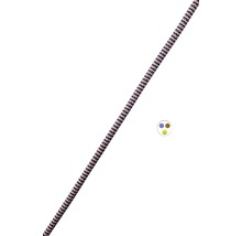 Textilný kábel H03VV-F 3x0,75 svetlo hnedý/zebra, metrážový tovar-thumb-1