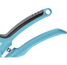 Záhradné nožnice s plastovými rukoväťami