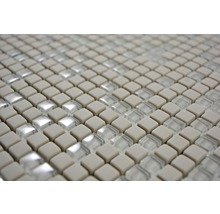 Sklenená mozaika CUBA 03C KRÉMOVÁ 30,5x30,5 cm-thumb-5