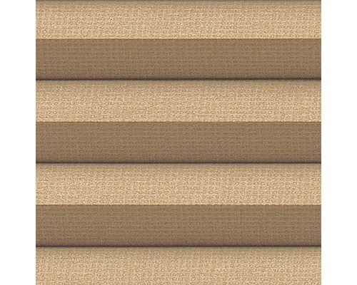 Detail béžovej plisovanej žalúzie ako okenná dekorácia