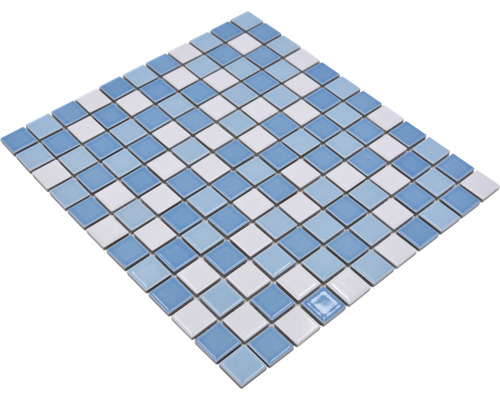 Štvorcová mozaiková dlaždica z keramiky