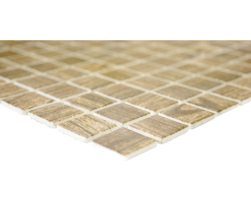 Mozaiková dlaždica s vzhľadom dreva