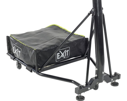 Základňa basketbalového koša s logom Exit