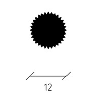 Symbol pre veľkosť 12 jednotiek