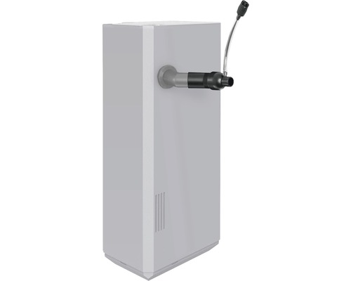 Vetracie zariadenie s bočným pripojením